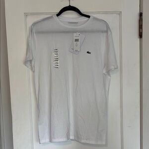Lacoste Men's Classic White Tee